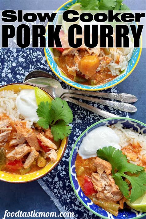 Pork Curry - Foodtastic Mom