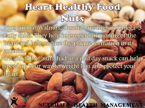 DIET WHAT IT REALLY MEANS!!!!!!!!: Heart Healthy Foods - Nuts