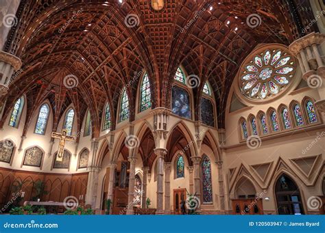 The Holy Name Cathedral in Chicago Editorial Photography - Image of ...