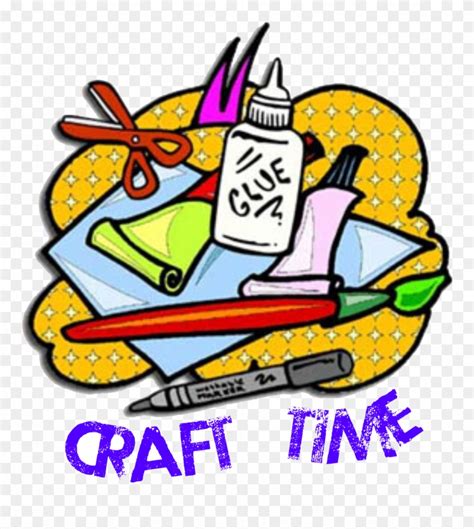 Clip Art Craft Time - Png Download (#1039204) - PinClipart