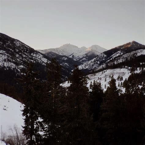 "Winter Mountain View" by Stocksy Contributor "Kyle Ford" - Stocksy