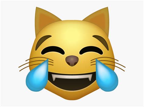 Transparent Laughter Clipart - Laughing Cat Emoji, HD Png Download ...