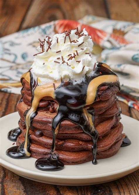 Chocolate Pancakes - Chocolate with Grace