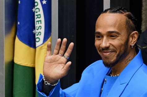 Lewis Hamilton Gets Honorary Brazil Citizenship - Bloomberg