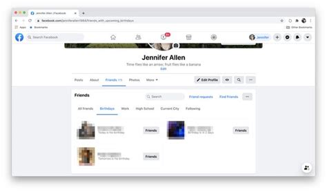How to Find Friends' Birthdays on Facebook