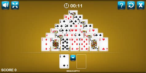 Play Pyramid Solitaire Online for Free: Free Pyramid Solitaire Card ...