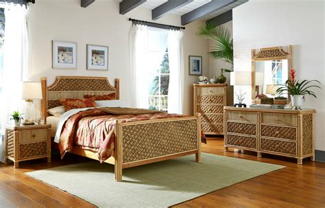 Wicker Bedroom Furniture Made From Rattan