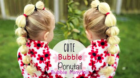 Nice Ponytail Hairstyles For Kids - Wavy Haircut