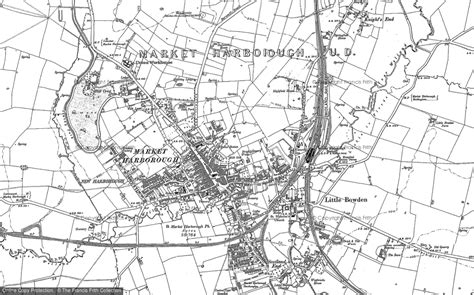 Old Maps of Market Harborough, Leicestershire