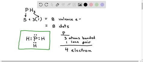 SOLVED: Draw the Lewis structure of PH3 molecule and state its electron ...