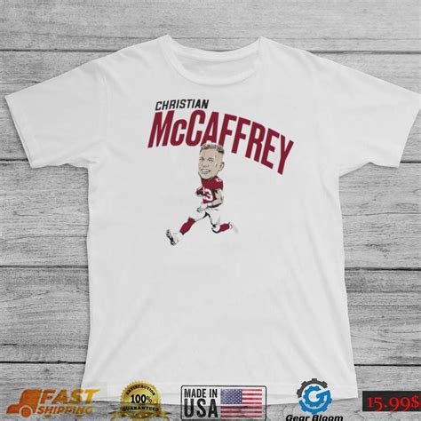 Christian McCaffrey San Francisco 49ers caricature 2023 shirt - Gearbloom