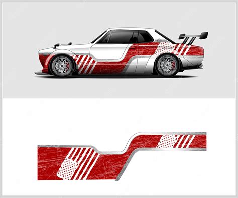 Premium Vector | Car decal design vector kit full vector