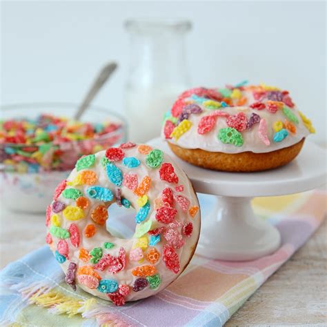 Cereal Milk Doughnuts