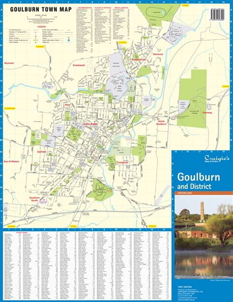 Goulburn Town Map