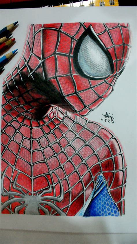 Spider Man Pencil Drawing at GetDrawings | Free download