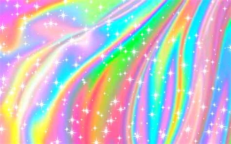 Rainbow Background Aesthetic PC Desktop Wallpaper