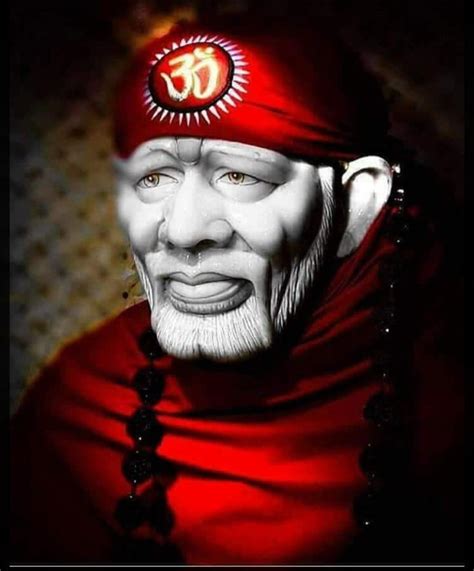 Sai Baba Dark Wallpaper