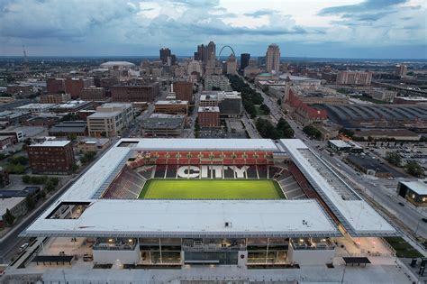 CityPark, the new soccer stadium in Midtown St. Louis, will open Wednesday