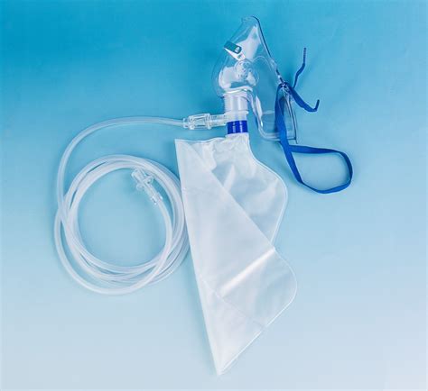 Medical Disposable Non-Rebreathing Oxygen Face Mask with Reservoir Bag ...