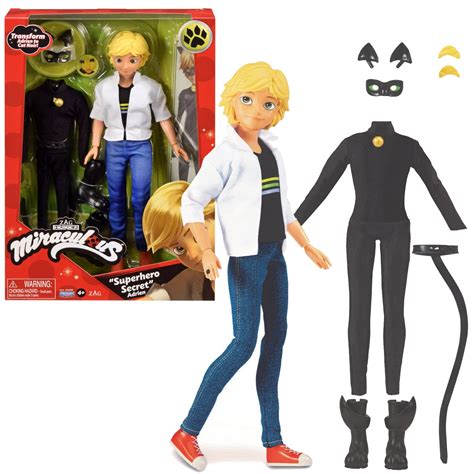 Buy Bandai - Miraculous Ladybug - Superhero Secret Fashion Doll ...