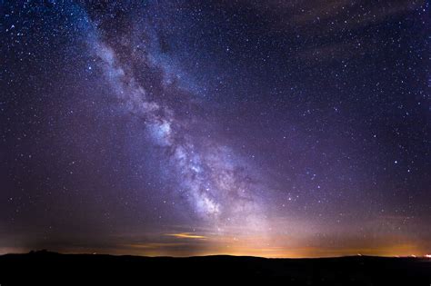 Milky Way Night Sky Royalty-Free Stock Photo