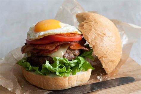 ground beef burger recipe with egg