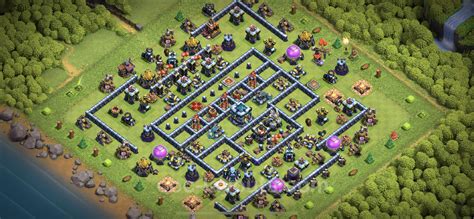 Trophy (Defense) Base TH13 with Link, Anti 3 Stars, Anti Everything ...