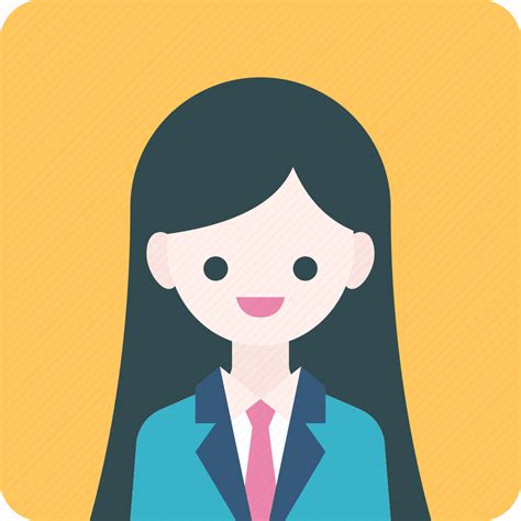 Avatar, girl, officer, profile, student, suit, woman icon - Download on ...