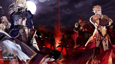 Download Fate / Zero Servant Characters Wallpaper | Wallpapers.com