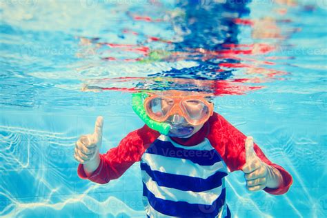 cute little boy swimming underwater 788271 Stock Photo at Vecteezy