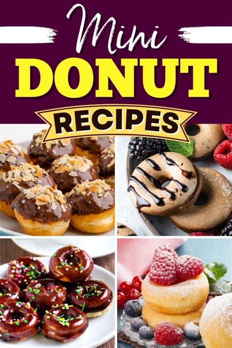 18 Fun Mini Donut Recipes the Kids Will Love - Insanely Good