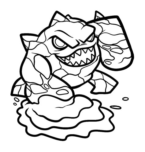 Free Skylanders coloring page - Skylanders Coloring Pages for Kids