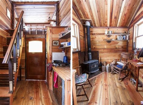 Rustic Tiny House Interior - Tiny House Pins