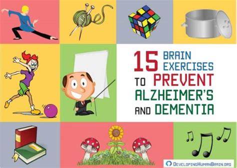 15 Best Brain Exercises to Prevent Alzheimer’s and Dementia