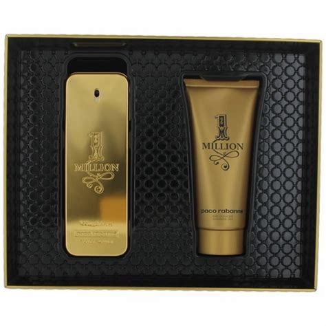 1 Million Gift Set by Paco Rabanne, 3 piece gift set: 3.4 oz eau de ...