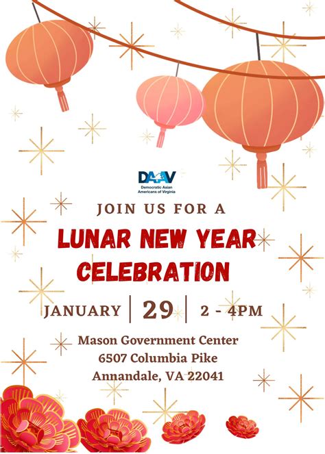 Lunar New Year Celebration - Fairfax County Democratic Committee