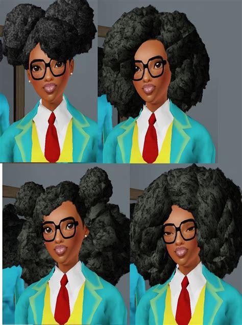 sims3 afro hair ! - SIMS3