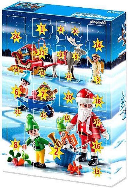 Playmobil Advent Calendar Santas Workshop Set 5494 - ToyWiz