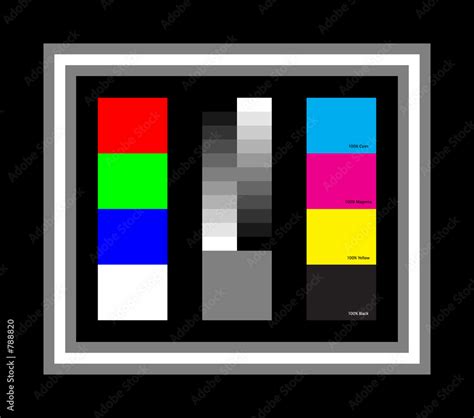 simple colour chart Stock Illustration | Adobe Stock