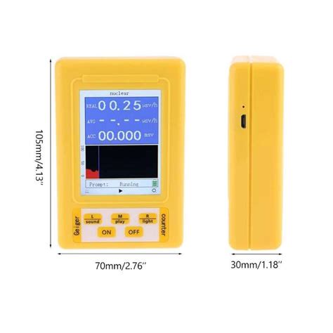 Nuclear Radiation Detector Dosimeter Dosimeter Personal Radiation ...