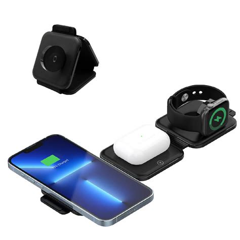 MMOBIEL 3-in-1 Wireless Charger for iPhone, Apple Watch and AirPods ...