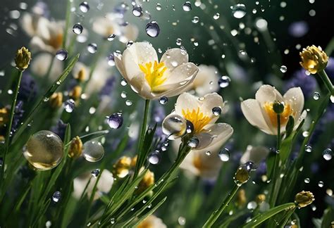 Spring Rain Desktop Wallpapers - Wallpaper Cave