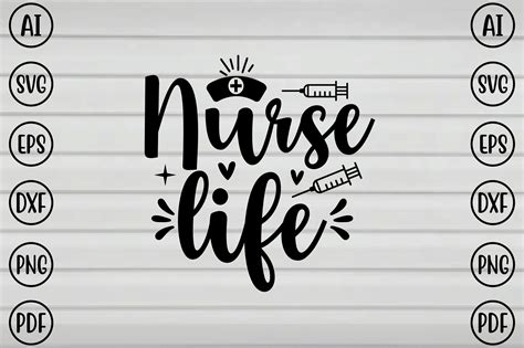 Nurse Life SVG Graphic by BD_Graphics Hub · Creative Fabrica