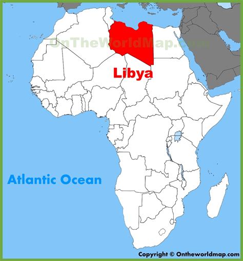 Libya Map Location