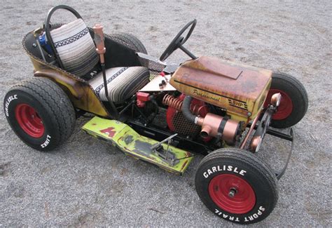 The Diesel Weasel Mow-Cart is Home-Built Rat Rod Mayhem