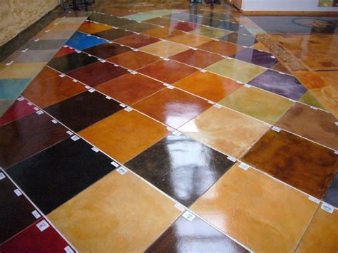 Floor Stain Colors For Concrete - Flooring Ideas