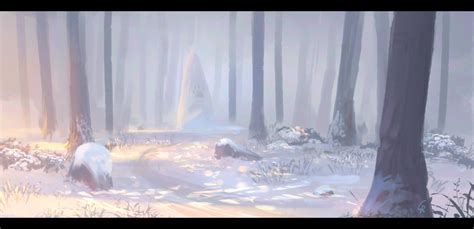 Check out this @Behance project: “Snowy Forest” https://www.behance.net ...