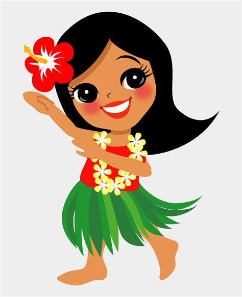 Hawaii Clipart Boy Hawaiian - Hula Dancer Clip Art, Cliparts & Cartoons ...