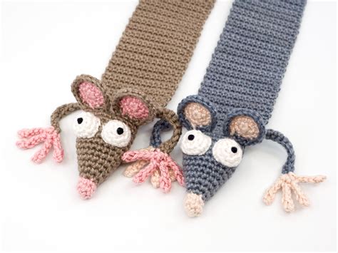 Animal Bookmarks PDF Amigurumi Crochet Pattern Bundle