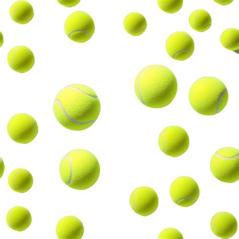 Yellow tennis ball. AI Generative 29290439 PNG